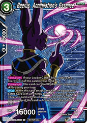 Beerus, Annihilation's Essence (Tournament Pack Vol. 8) (Winner) (P-384) [Tournament Promotion Cards] | Enigma On Main