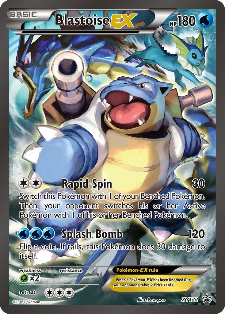 Blastoise EX (XY122) (Jumbo Card) [XY: Black Star Promos] | Enigma On Main