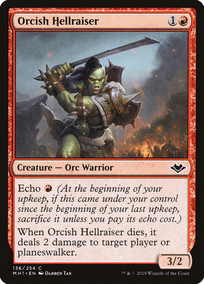 Orcish Hellraiser [Modern Horizons] | Enigma On Main