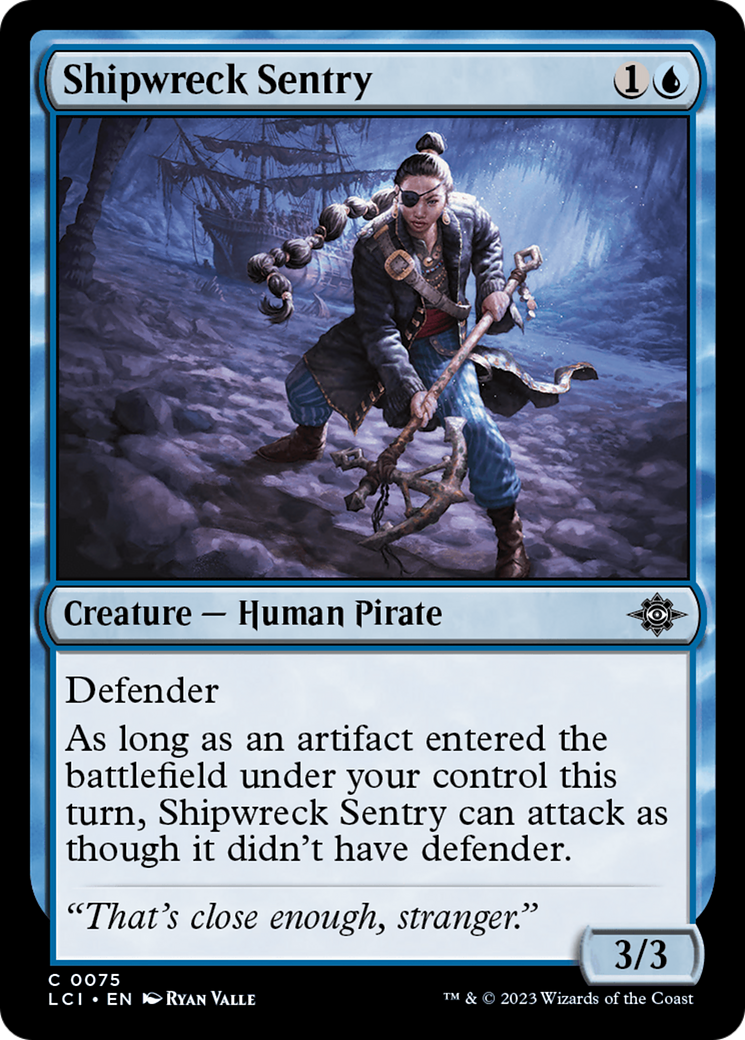 Shipwreck Sentry [The Lost Caverns of Ixalan] | Enigma On Main