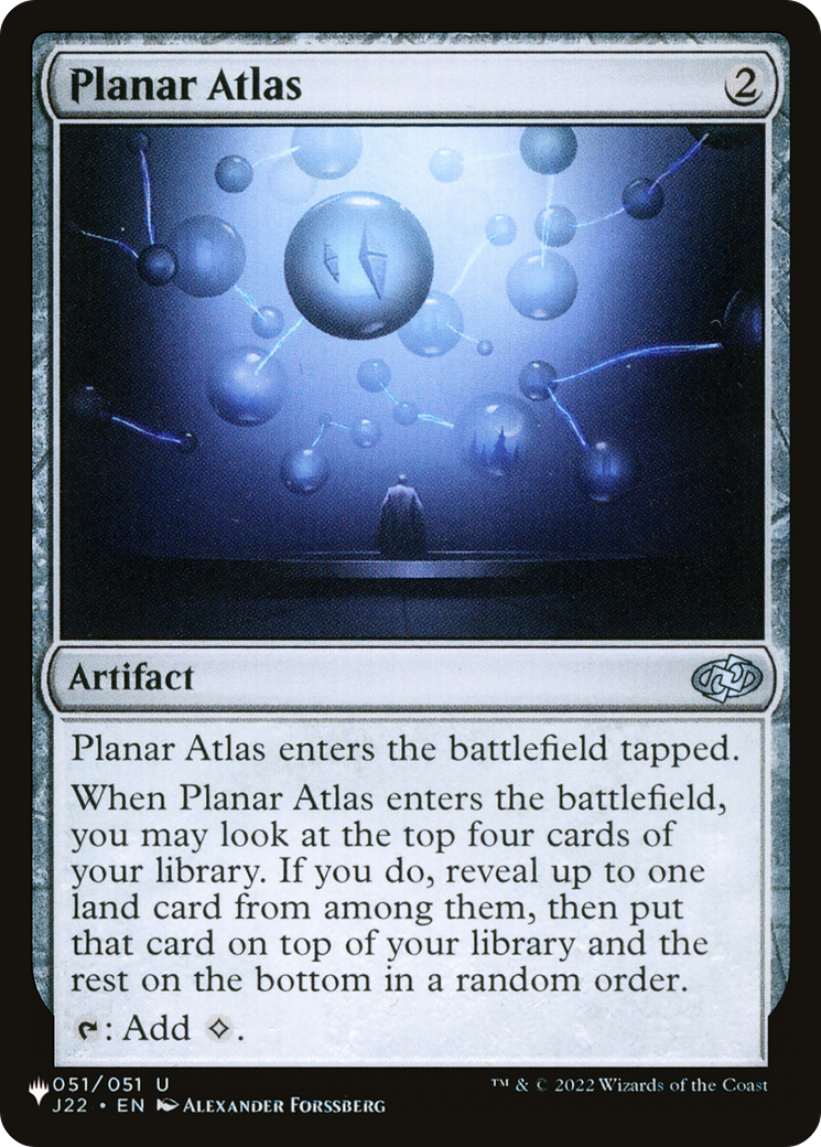 Planar Atlas [The List Reprints] | Enigma On Main