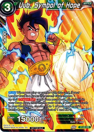 Uub, Symbol of Hope (Power Booster) (P-121) [Promotion Cards] | Enigma On Main