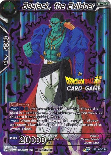 Boujack, the Evildoer (Card Game Fest 2022) (BT13-047) [Tournament Promotion Cards] | Enigma On Main