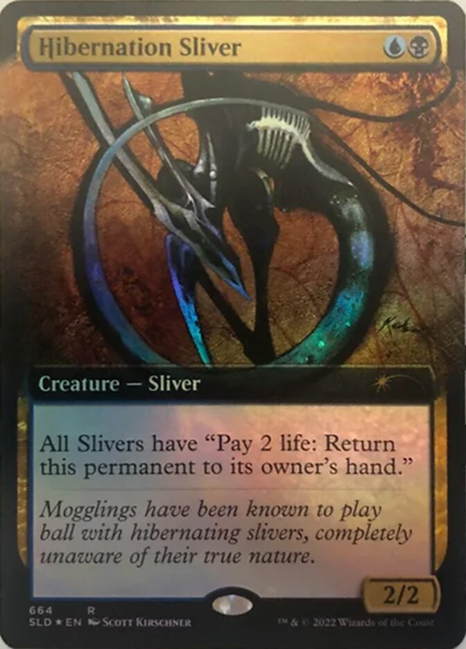 Hibernation Sliver (Extended Art) [Secret Lair Drop Promos] | Enigma On Main