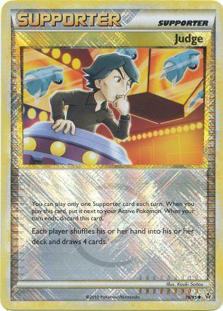 Judge (78/95) (League Promo) [HeartGold & SoulSilver: Unleashed] | Enigma On Main