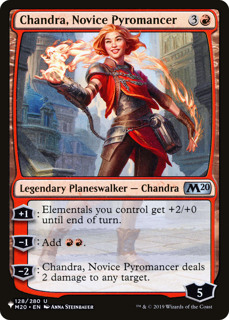 Chandra, Novice Pyromancer [The List] | Enigma On Main