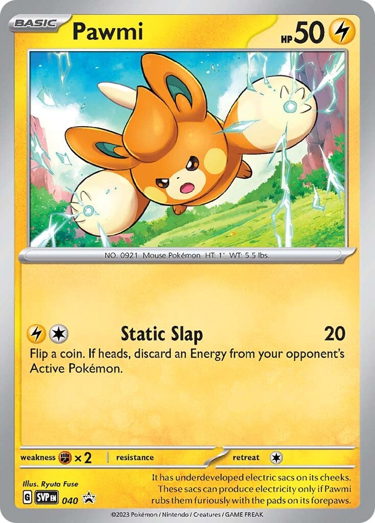 Pawmi (040) [Scarlet & Violet: Black Star Promos] | Enigma On Main