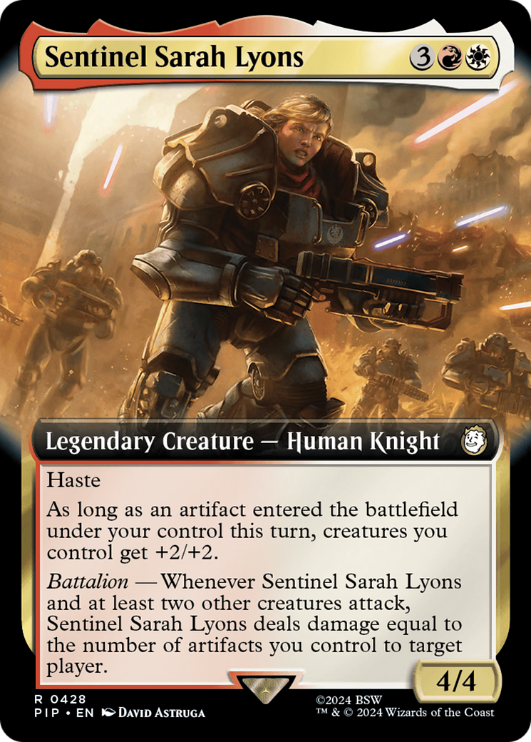 Sentinel Sarah Lyons (Extended Art) [Fallout] | Enigma On Main