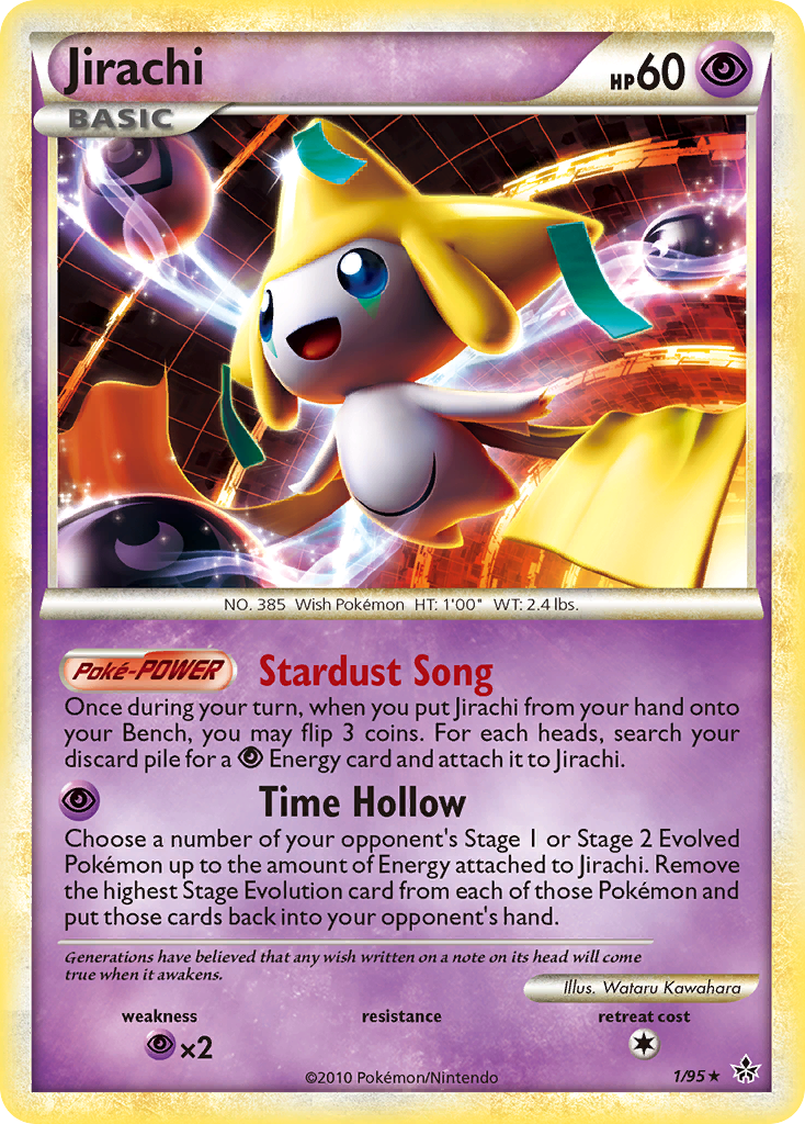 Jirachi (1/95) [HeartGold & SoulSilver: Unleashed] | Enigma On Main