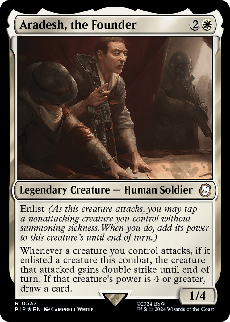 Aradesh, the Founder (Surge Foil) [Fallout] | Enigma On Main