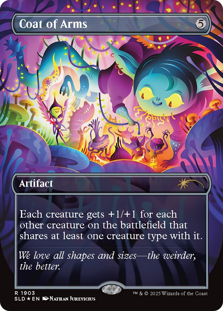 Coat of Arms (Double Rainbow Foil) [Secret Lair Drop Series] | Enigma On Main