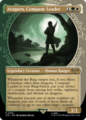 Aragorn, Company Leader (Showcase Ring Frame) [The Lord of the Rings: Tales of Middle-Earth] | Enigma On Main