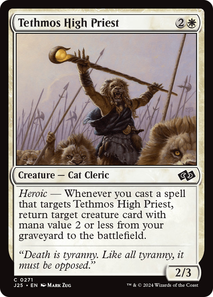 Tethmos High Priest [Foundations Jumpstart] | Enigma On Main