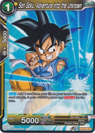 Son Goku, Adventure into the Unknown (BT10-099) [Rise of the Unison Warrior 2nd Edition] | Enigma On Main