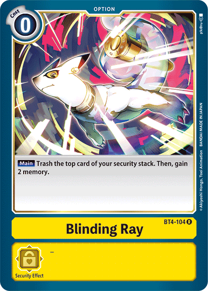 Blinding Ray [BT4-104] [Great Legend] | Enigma On Main