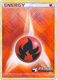 Fire Energy (2010 Play Pokemon Promo) [League & Championship Cards] | Enigma On Main