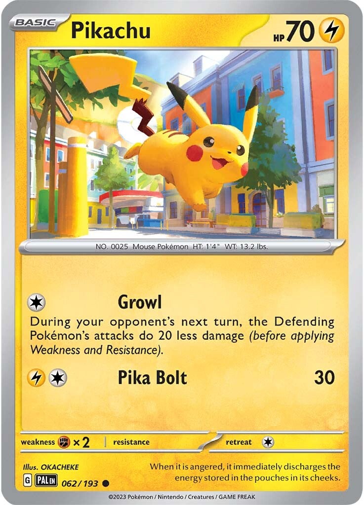 Pikachu (062/193) [Scarlet & Violet: Paldea Evolved] | Enigma On Main