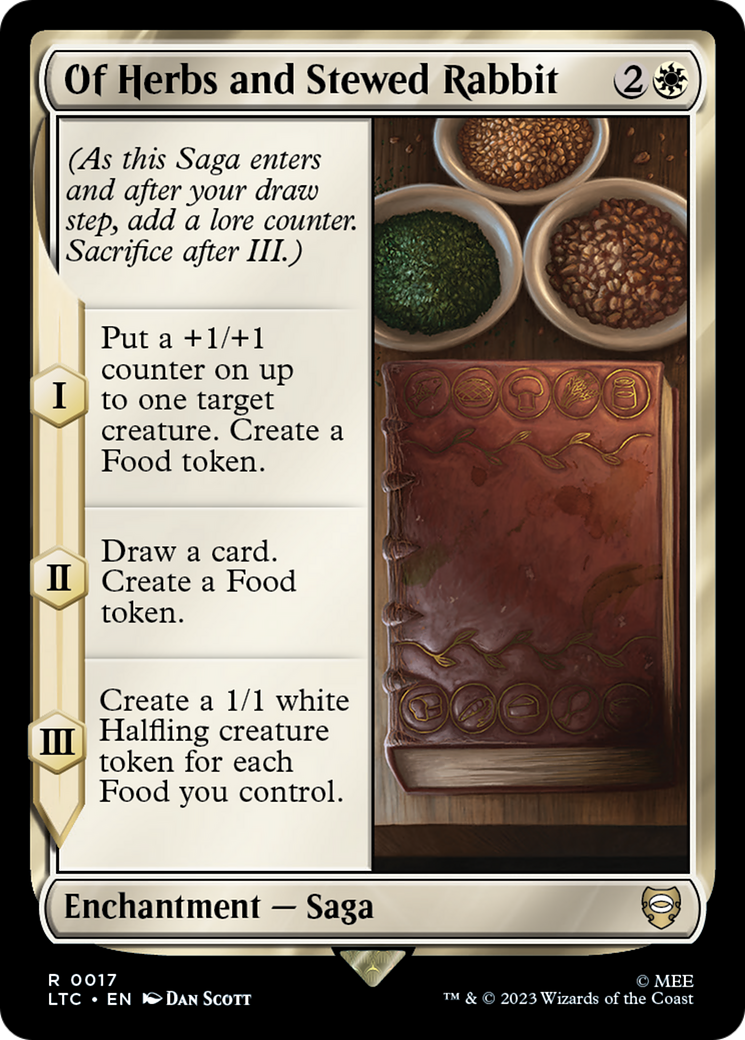 Of Herbs and Stewed Rabbit [The Lord of the Rings: Tales of Middle-Earth Commander] | Enigma On Main