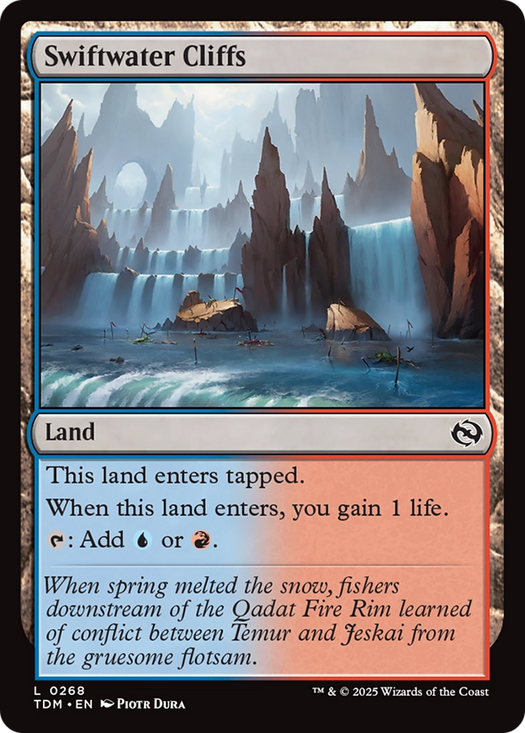 Swiftwater Cliffs [Tarkir: Dragonstorm] | Enigma On Main