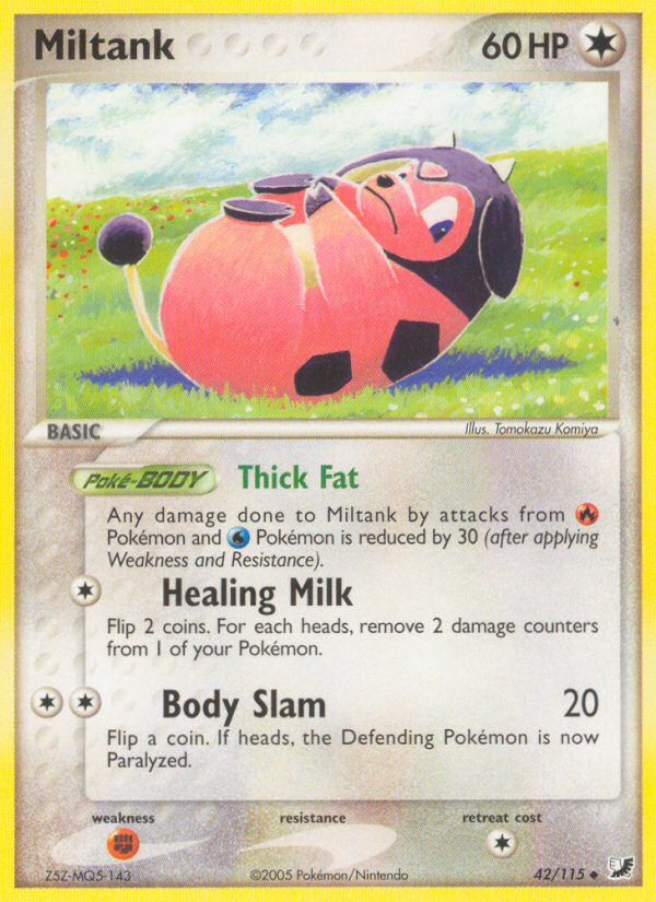 Miltank (42/115) [EX: Unseen Forces] | Enigma On Main