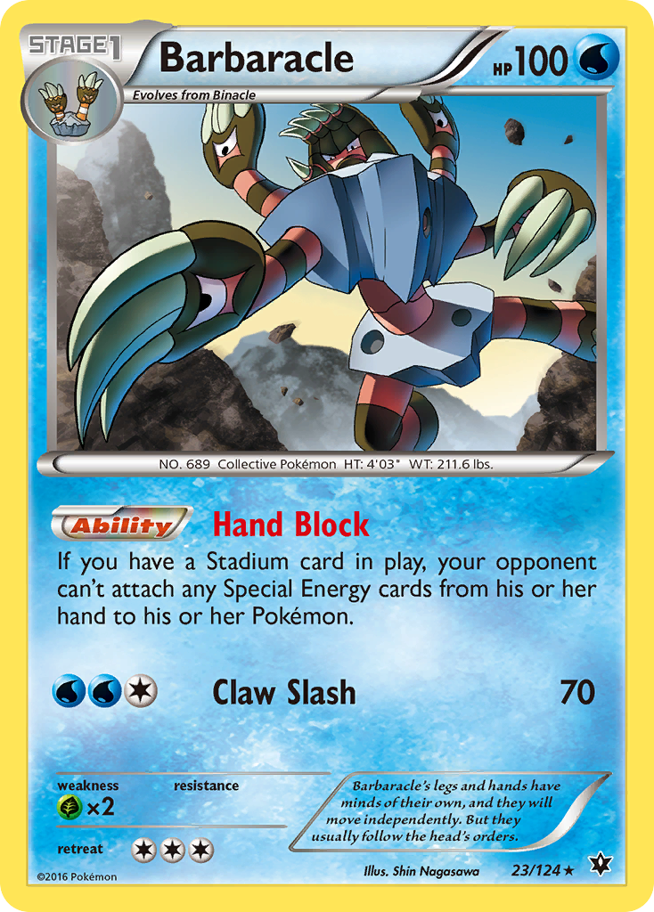 Barbaracle (23/124) [XY: Fates Collide] | Enigma On Main