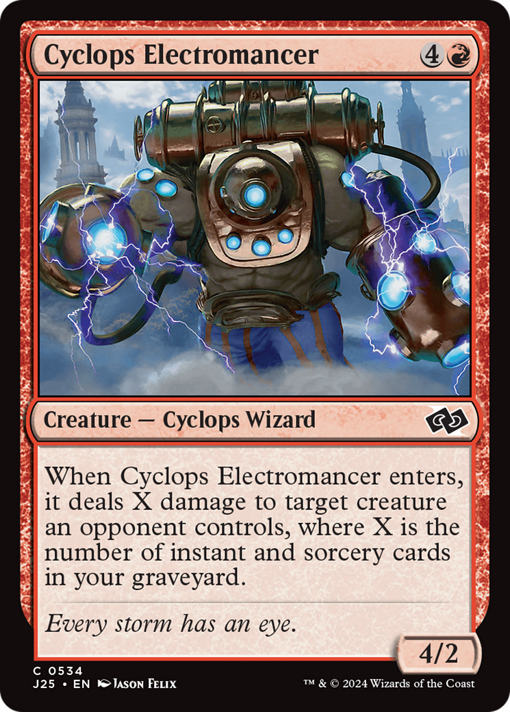 Cyclops Electromancer [Foundations Jumpstart] | Enigma On Main