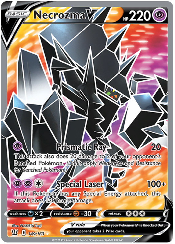 Necrozma V (149/163) [Sword & Shield: Battle Styles] | Enigma On Main