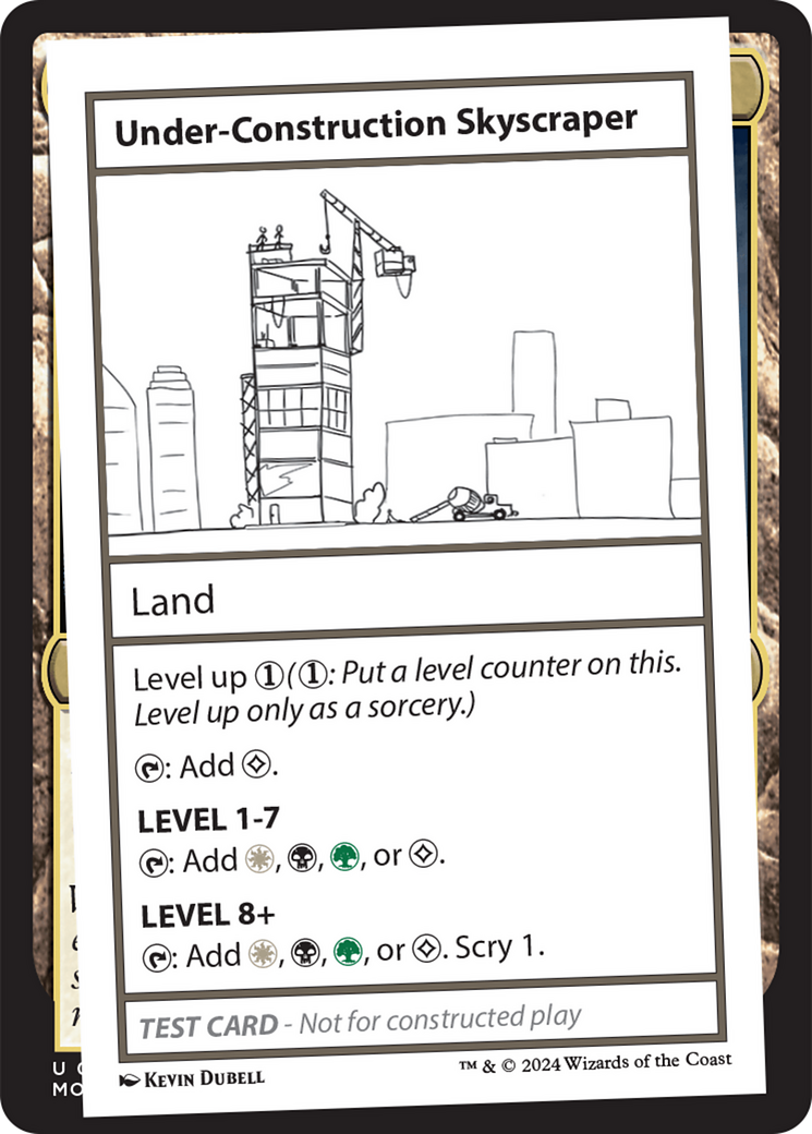 Under-Construction Skyscraper [Mystery Booster 2 Playtest Cards] | Enigma On Main