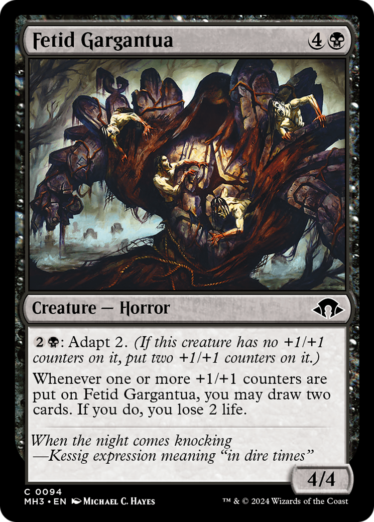 Fetid Gargantua [Modern Horizons 3] | Enigma On Main