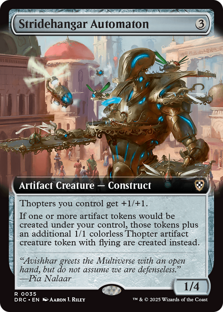 Stridehangar Automaton (Extended Art) [Aetherdrift Commander] | Enigma On Main