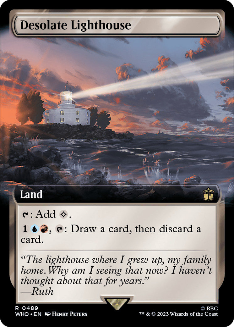 Desolate Lighthouse (Extended Art) [Doctor Who] | Enigma On Main