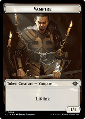 Vampire // Spirit Double-Sided Token [The Lost Caverns of Ixalan Tokens] | Enigma On Main