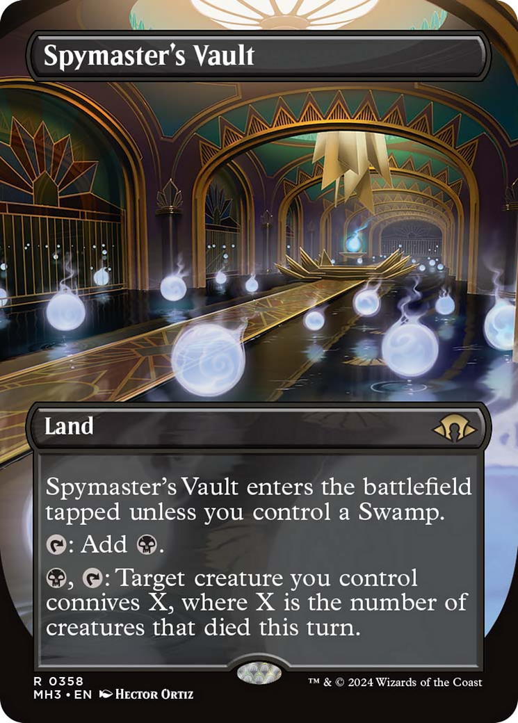 Spymaster's Vault (Borderless) [Modern Horizons 3] | Enigma On Main