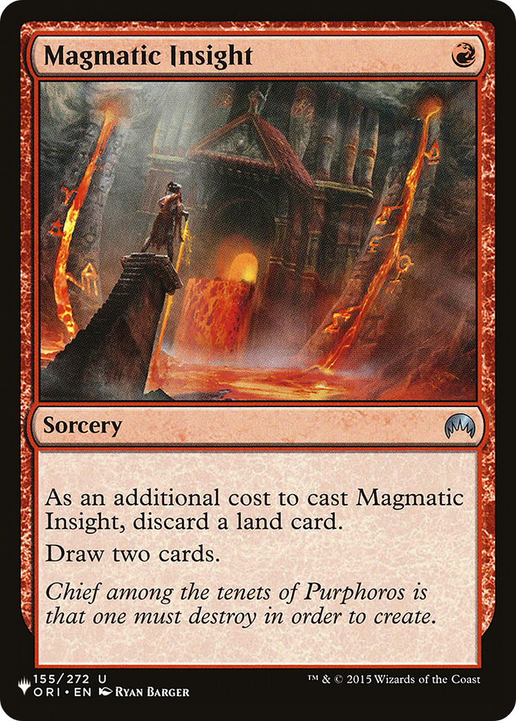 Magmatic Insight [The List] | Enigma On Main