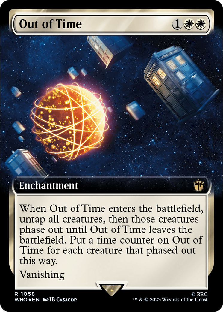 Out of Time (Extended Art) (Surge Foil) [Doctor Who] | Enigma On Main