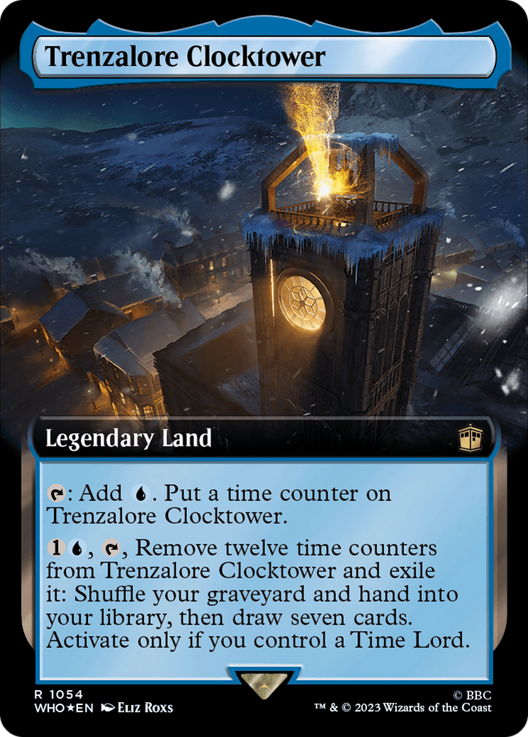 Trenzalore Clocktower (Extended Art) (Surge Foil) [Doctor Who] | Enigma On Main