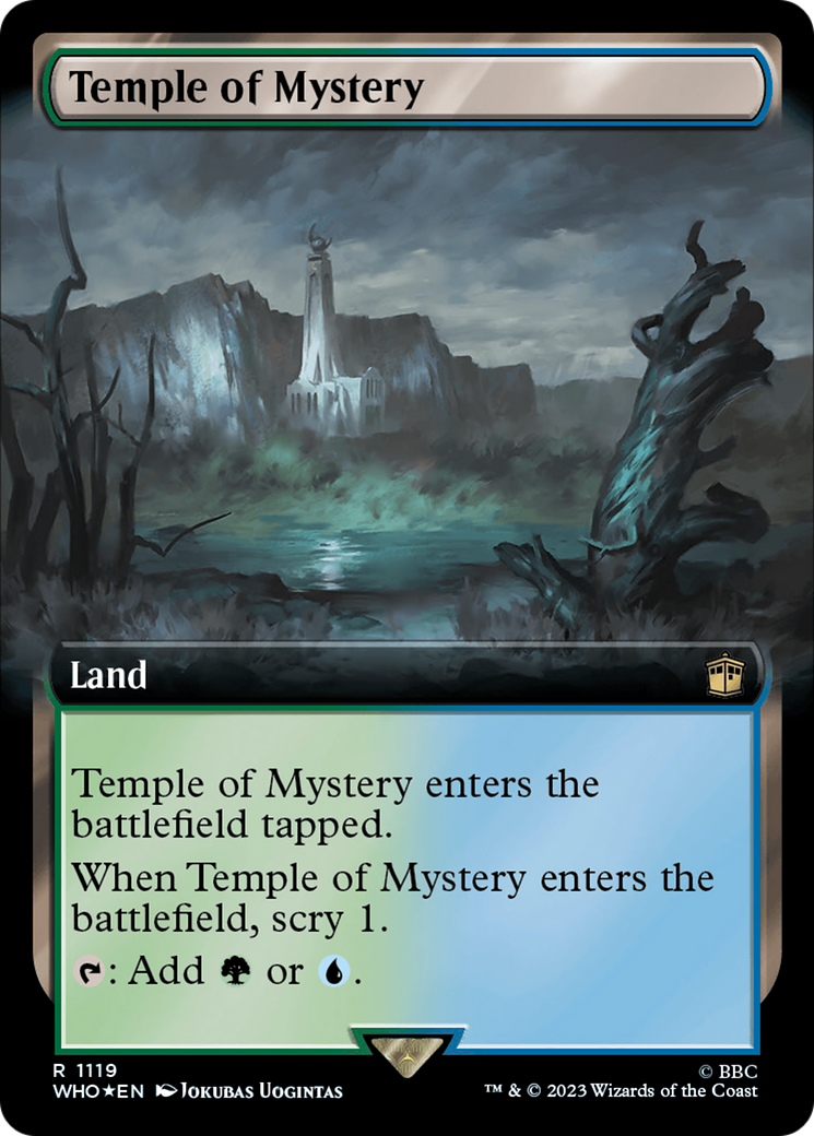 Temple of Mystery (Extended Art) (Surge Foil) [Doctor Who] | Enigma On Main