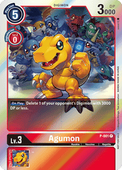 Agumon [P-001] [Promotional Cards] | Enigma On Main