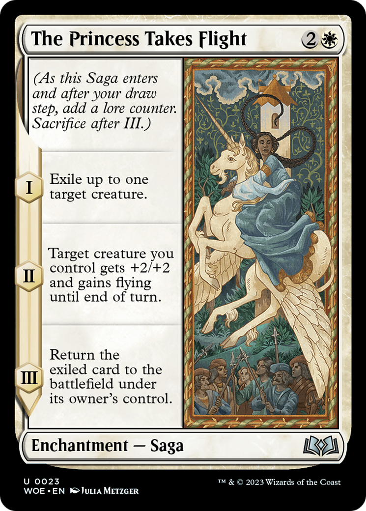 The Princess Takes Flight [Wilds of Eldraine] | Enigma On Main