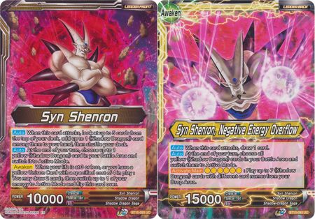 Syn Shenron // Syn Shenron, Negative Energy Overflow (BT10-093) [Rise of the Unison Warrior 2nd Edition] | Enigma On Main