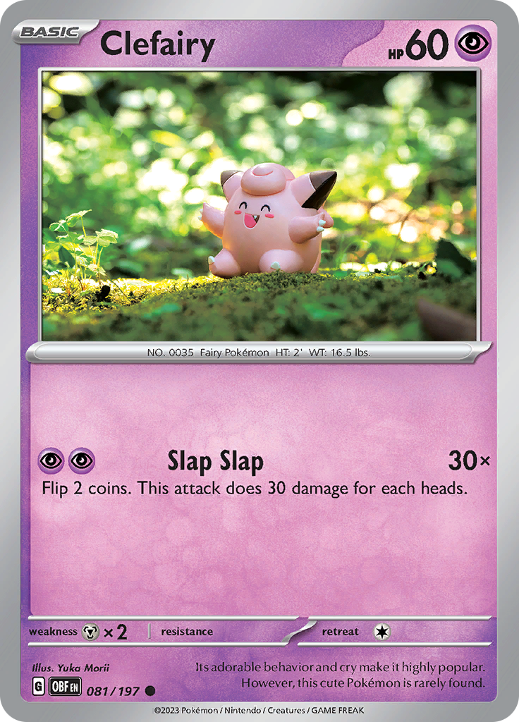 Clefairy (081/197) [Scarlet & Violet: Obsidian Flames] | Enigma On Main