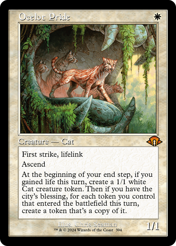 Ocelot Pride (Retro) [Modern Horizons 3] | Enigma On Main