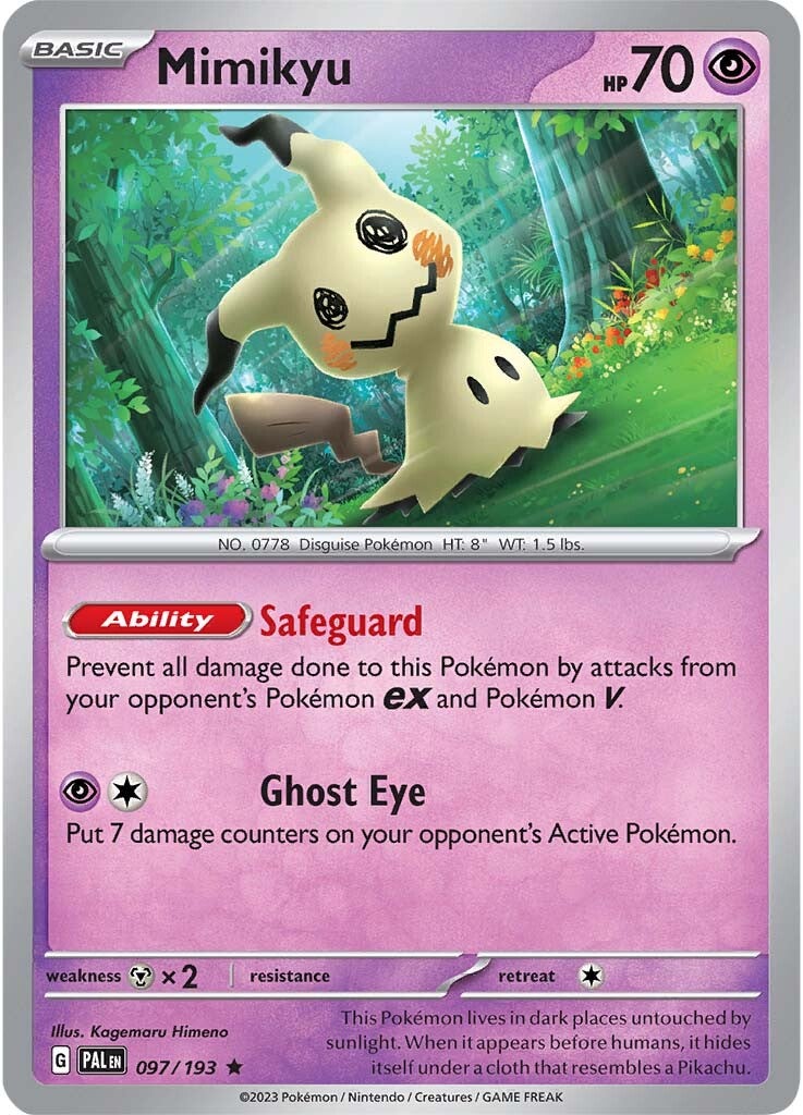 Mimikyu (097/193) [Scarlet & Violet: Paldea Evolved] | Enigma On Main