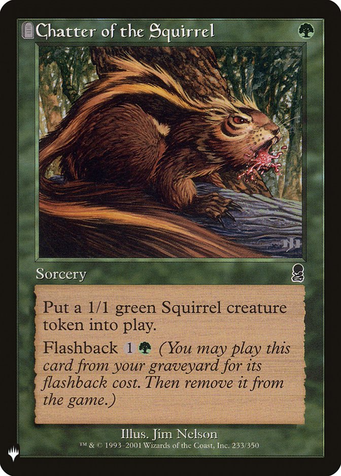 Chatter of the Squirrel [Mystery Booster] | Enigma On Main