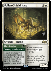 Pollen-Shield Hare // Hare Raising (Promo Pack) [Wilds of Eldraine Promos] | Enigma On Main