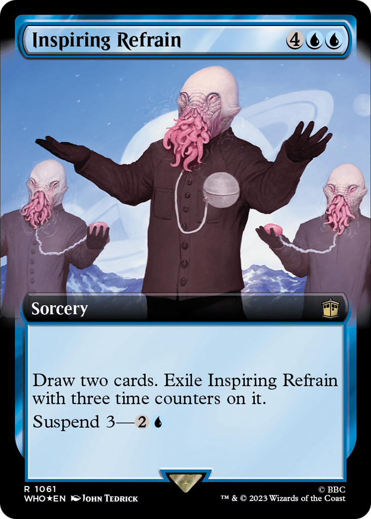 Inspiring Refrain (Extended Art) (Surge Foil) [Doctor Who] | Enigma On Main