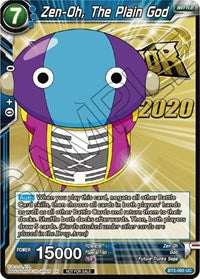 Zen-Oh, The Plain God (BT2-060) [Tournament Promotion Cards] | Enigma On Main