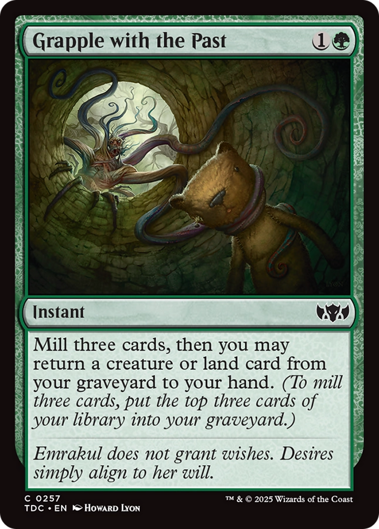 Grapple with the Past [Tarkir: Dragonstorm Commander] | Enigma On Main