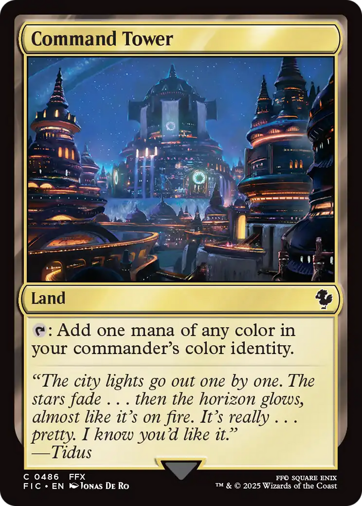Command Tower (0486) [FINAL FANTASY Commander] | Enigma On Main