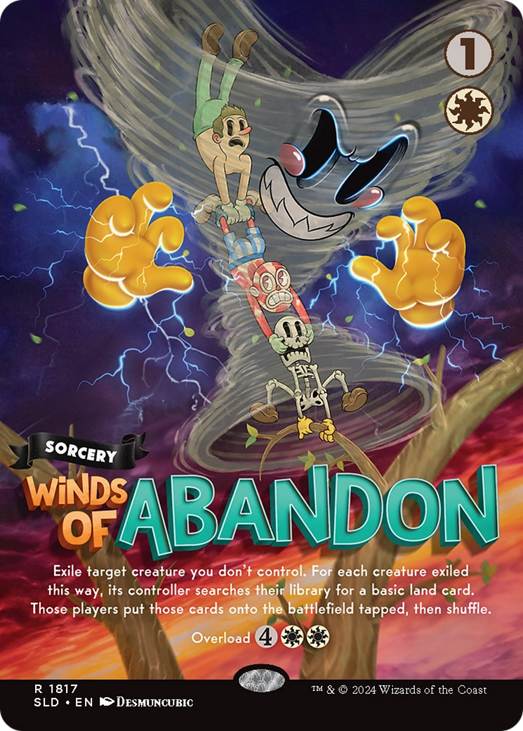 Winds of Abandon (Rainbow Foil) [Secret Lair Drop Series] | Enigma On Main